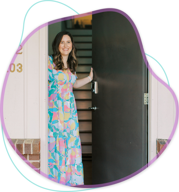 Marissa in doorway